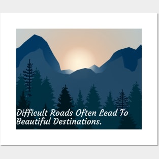 Beautiful Destinations - Inspirational Life Quote Posters and Art